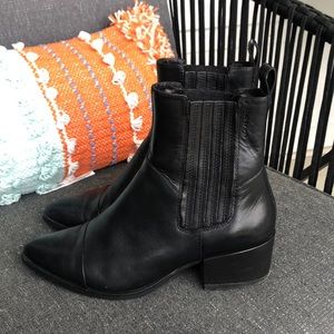 shoemakers marja cap toe bootie